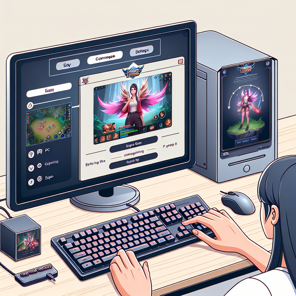 cara main mobile legend di pc dengan mudah