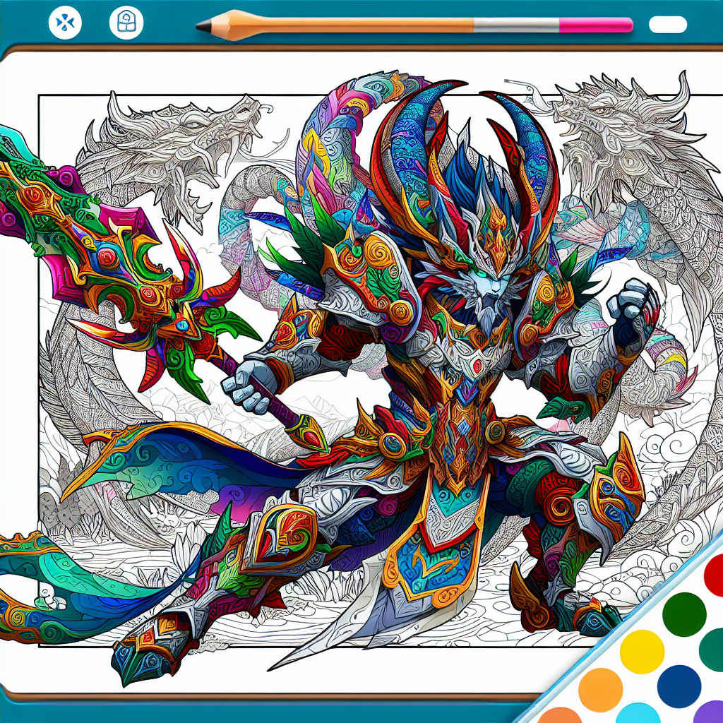 Mewarnai Karakter Mobile Legend untuk Mengasah Kreativitas Anak